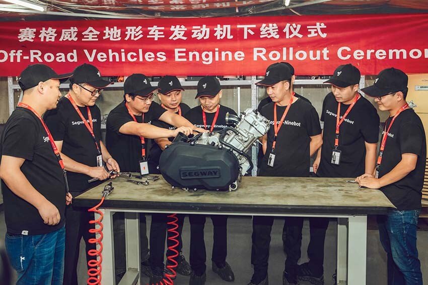 Segway Off-road Vehicles Rollout Ceremony