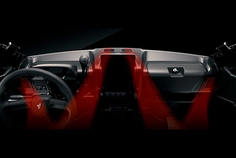 Equipped with a cutting-edge heating system, it provides a more comfortable experience for winter travel.